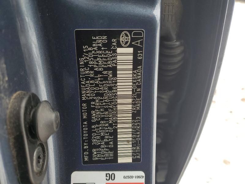 2016 Toyota Corolla l