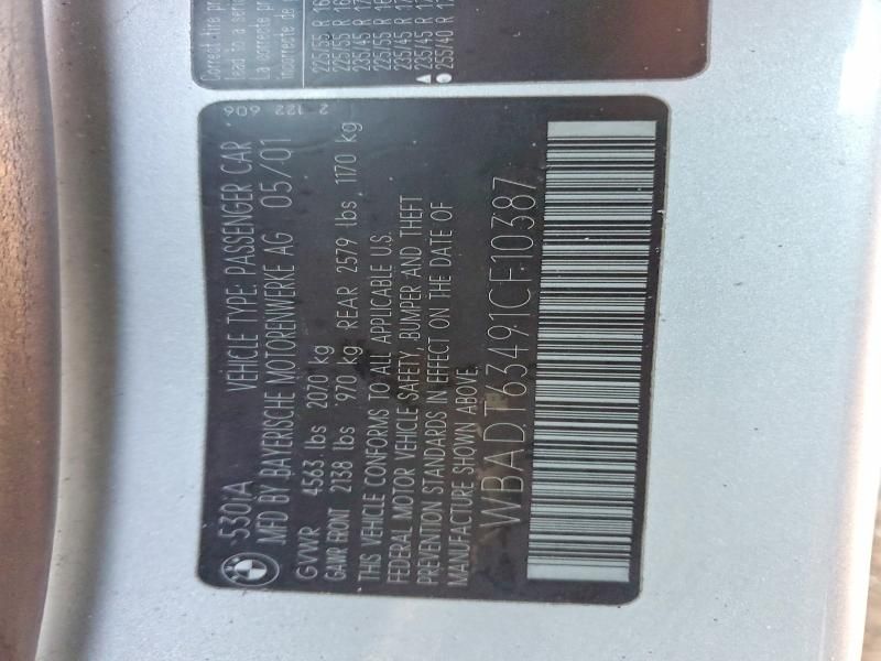 2001 BMW 530 i Automatic