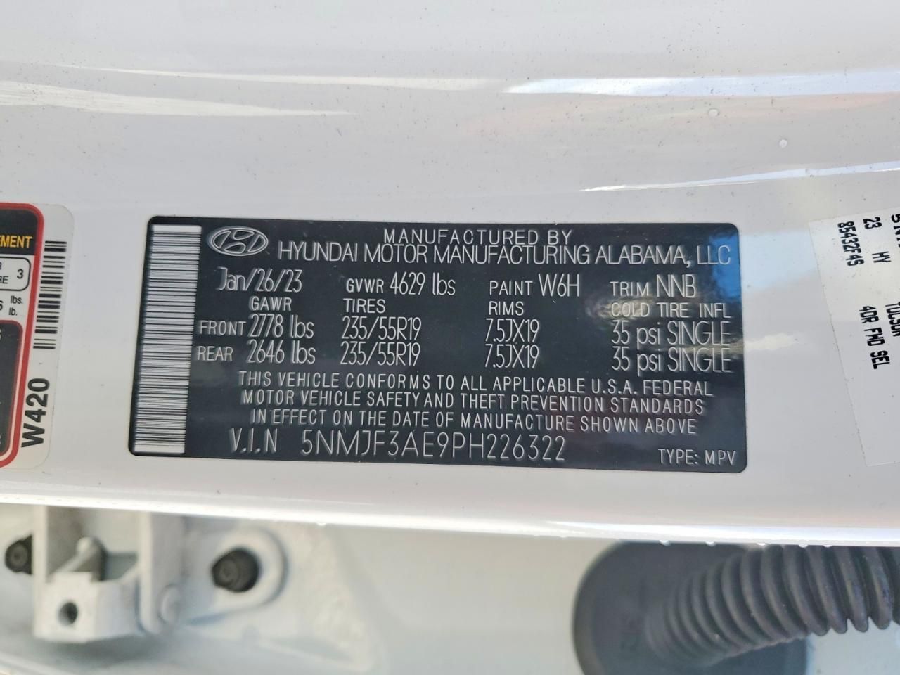 2023 Hyundai Tucson sel