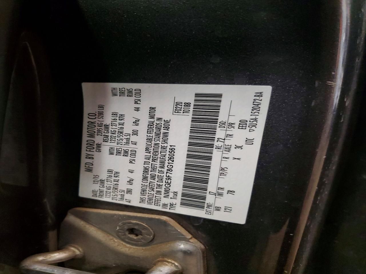 2016 Ford Transit Connect xlt