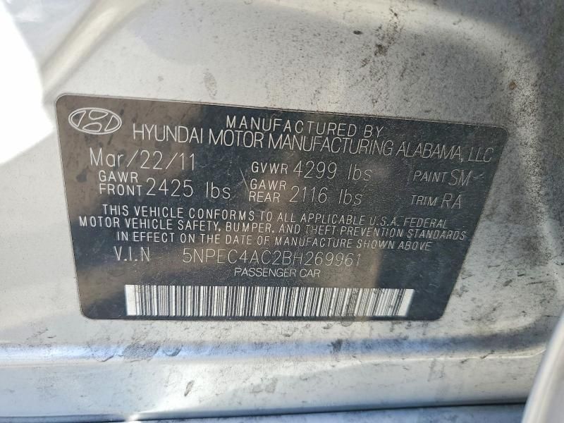 2011 Hyundai Sonata se