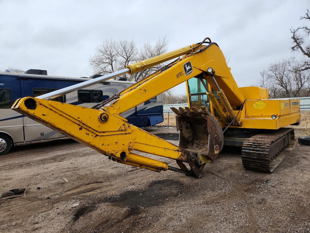 1980 John Deere Tractor-Excavator