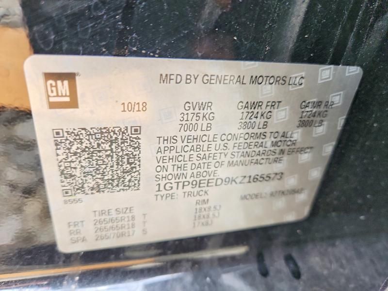 2019 GMC Sierra K1500 AT4