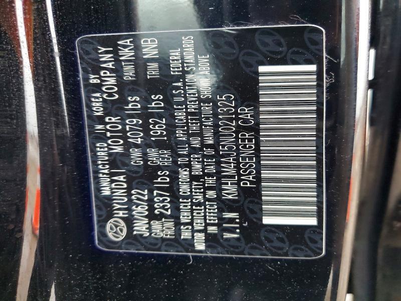 2022 Hyundai Elantra Blue