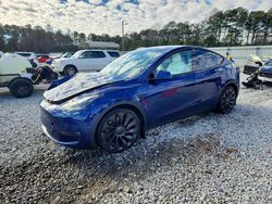 Tesla Model y salvage cars for sale: 2022 Tesla Model y