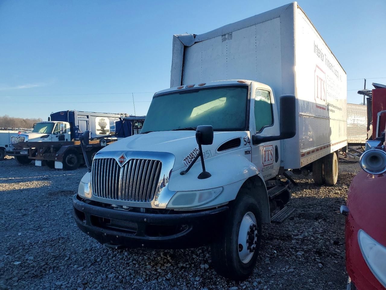 2019 International MV607 BOX Truck