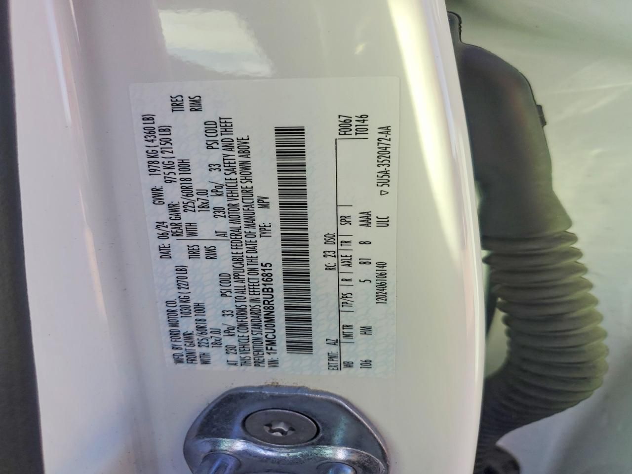 2024 Ford Escape st Line