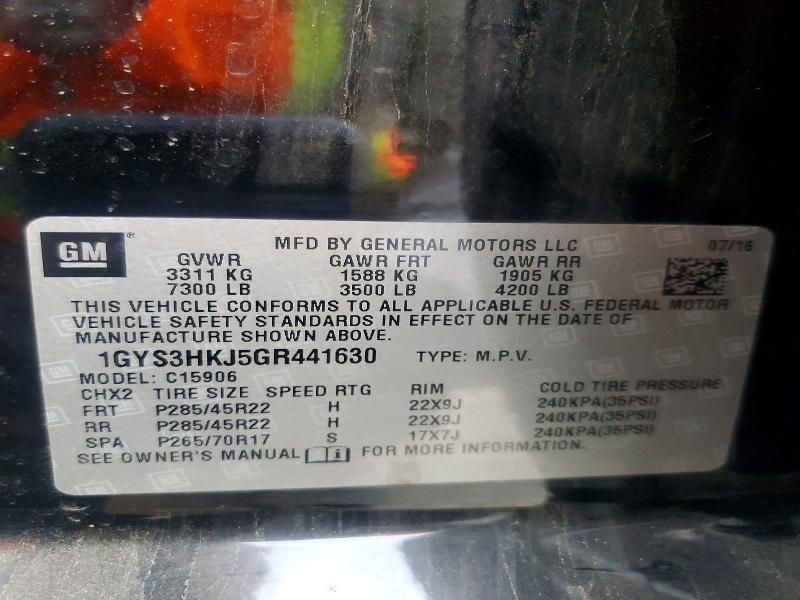 2016 Cadillac Escalade esv Luxury