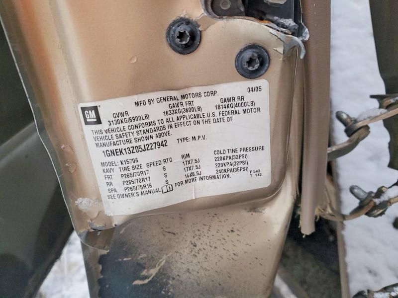 2005 Chevrolet Tahoe K1500