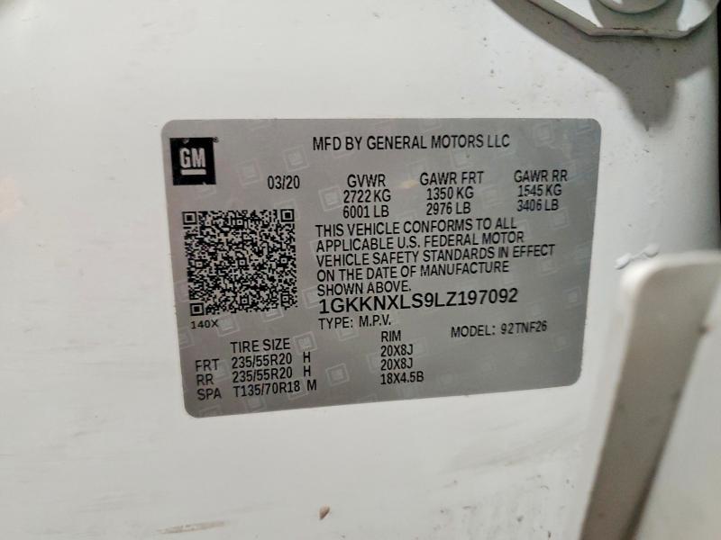 2020 GMC Acadia Denali