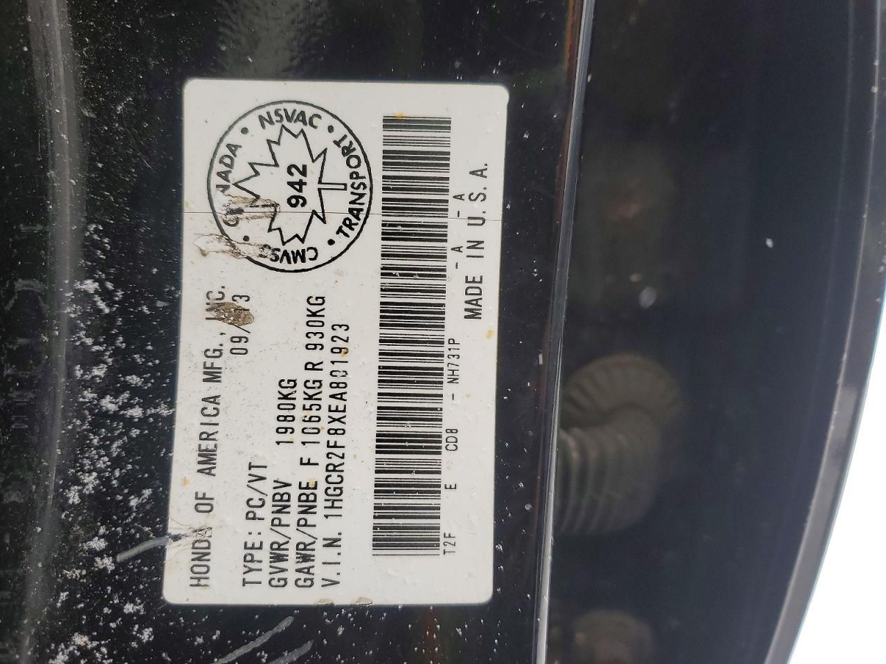 2014 Honda Accord exl