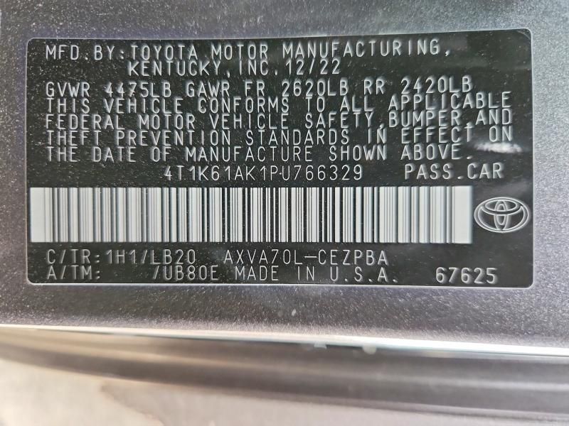 2023 Toyota Camry xse