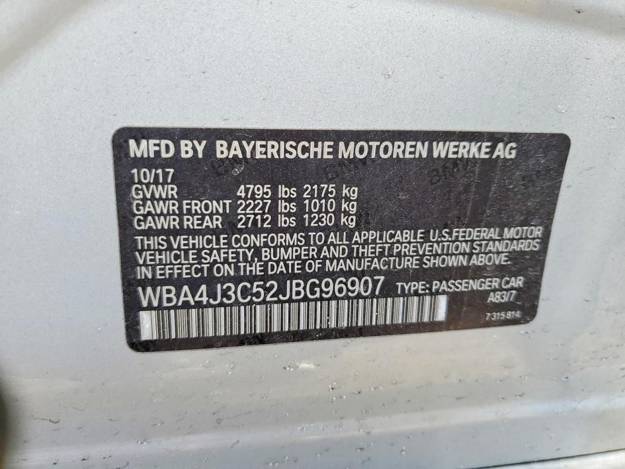 2018 BMW 430xi Gran Coupe