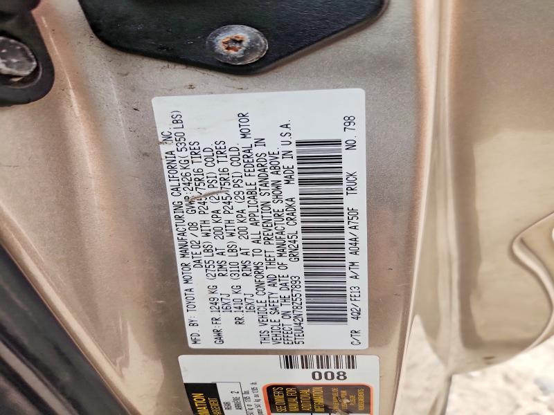 2008 Toyota Tacoma Access cab