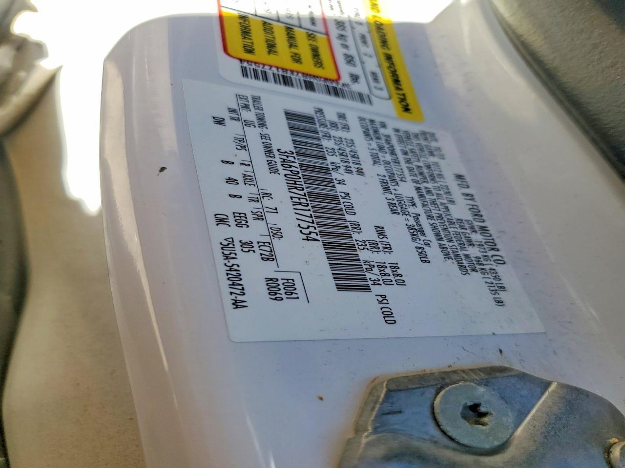 2014 Ford Fusion se