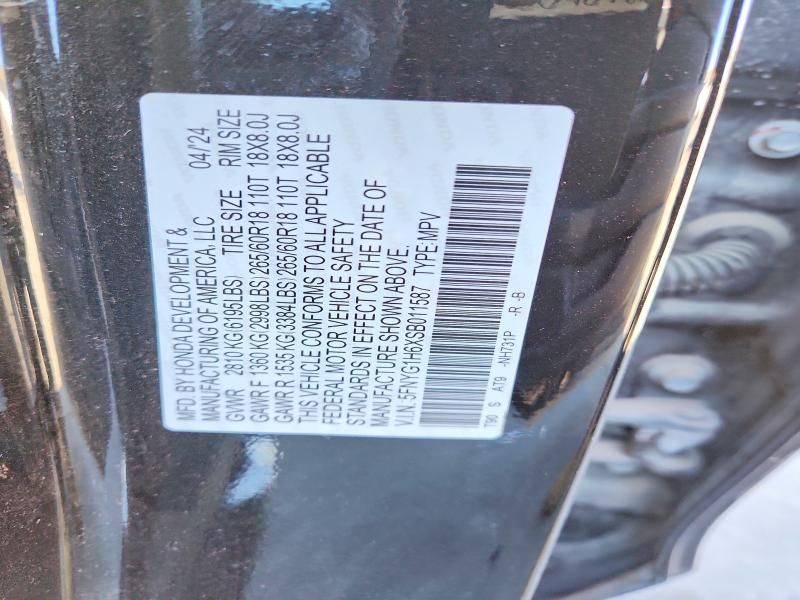 2025 Honda Pilot Trailsport