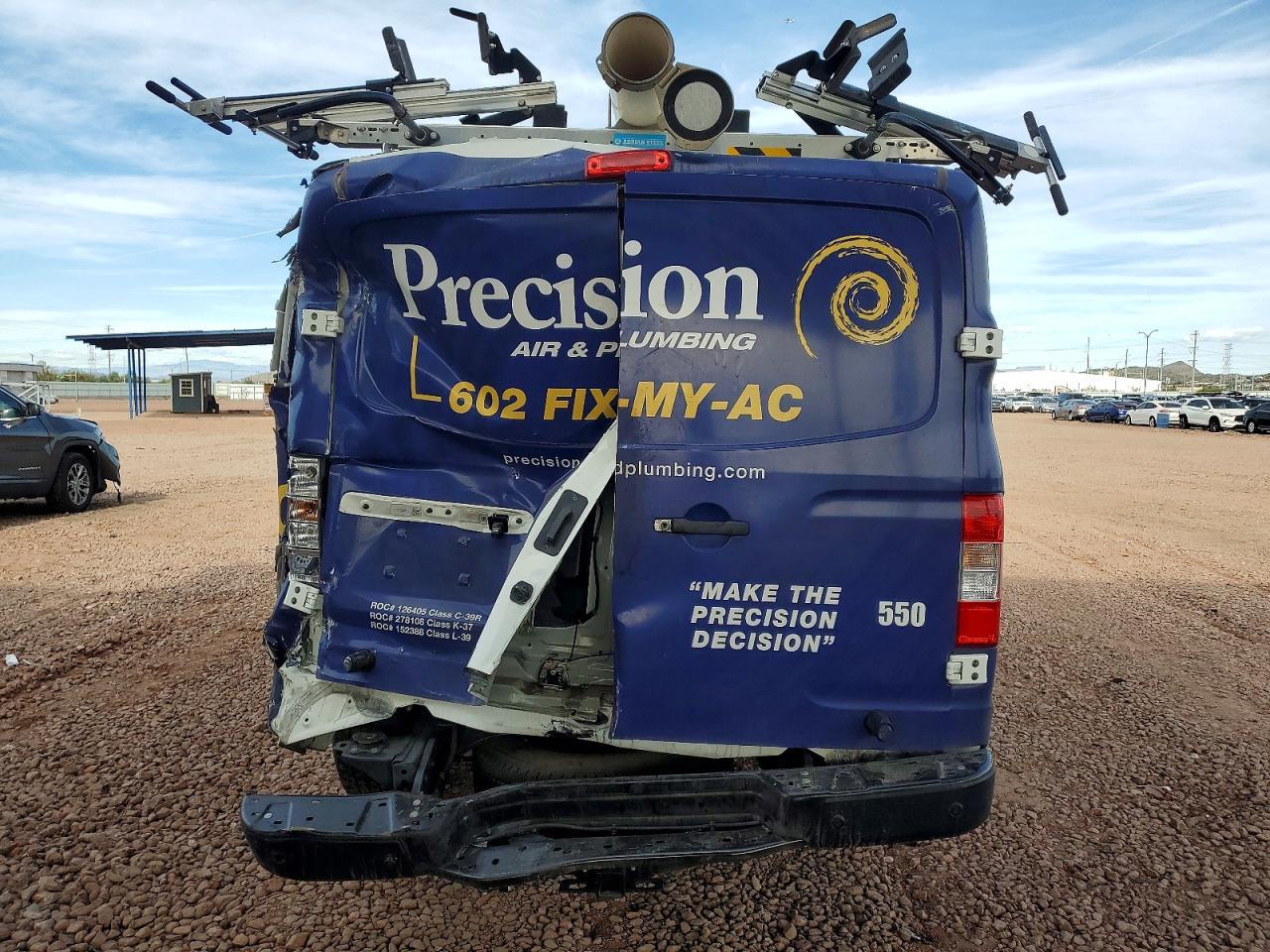 2021 Nissan NV 2500 Utility / Service Van