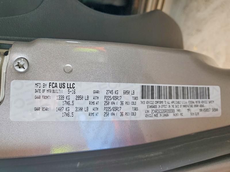 2016 Dodge Grand Caravan sxt