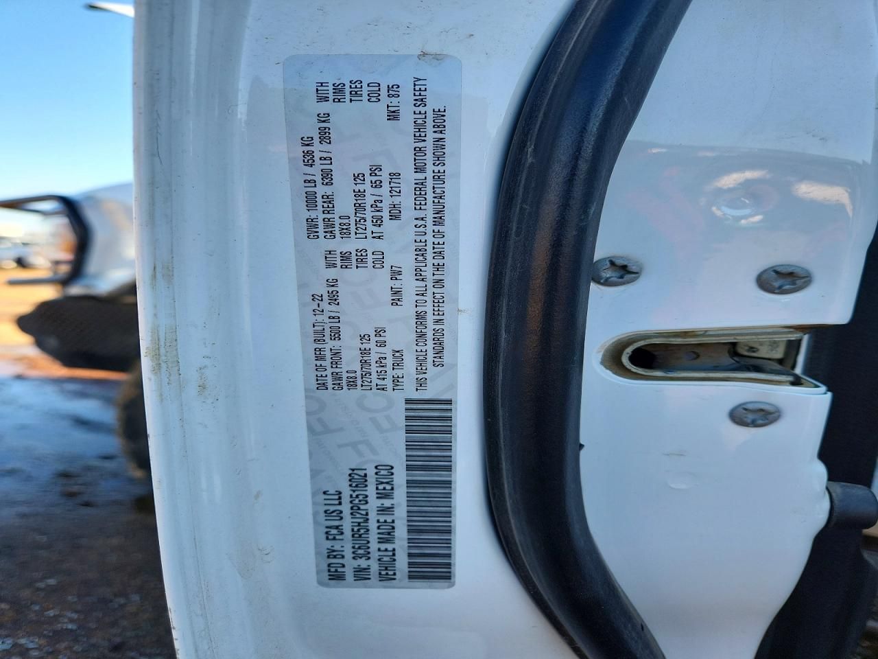 2023 Dodge Ram 2500 Tradesman