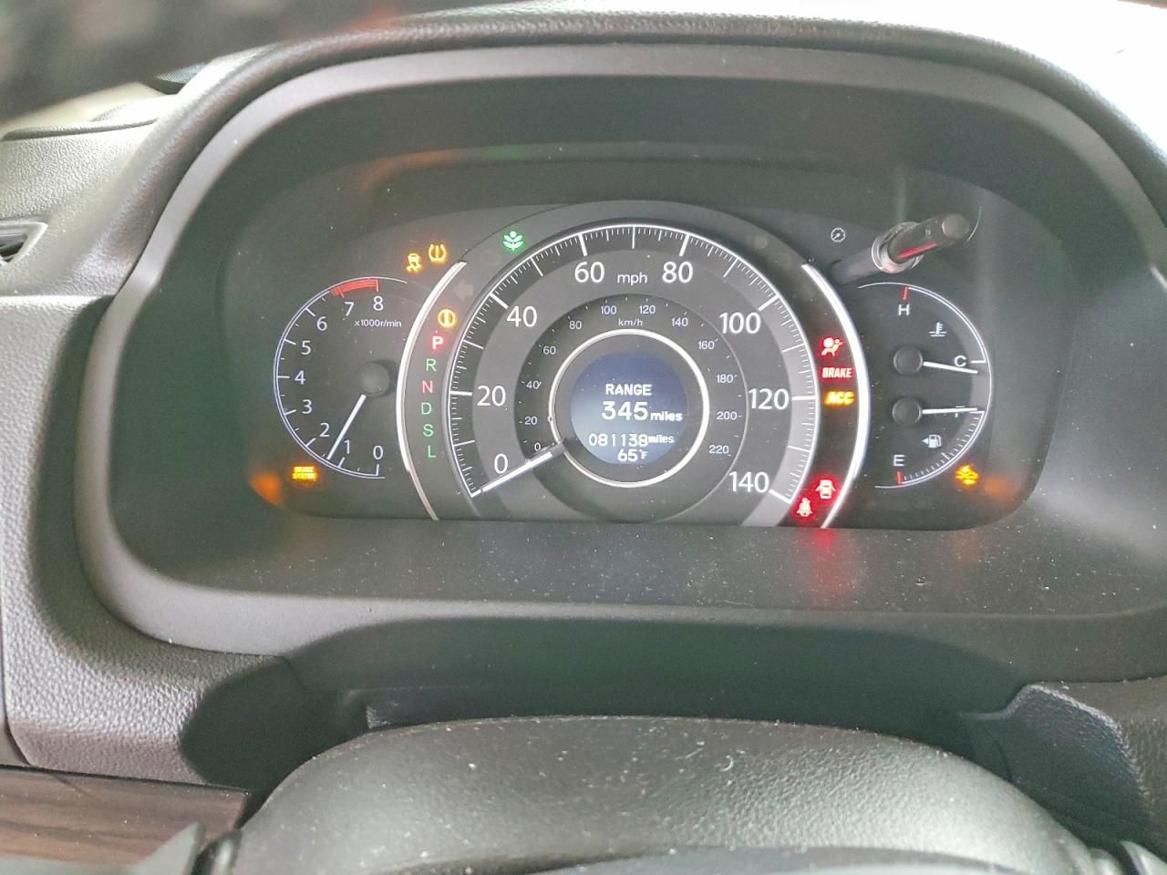 2015 Honda Cr-v Touring