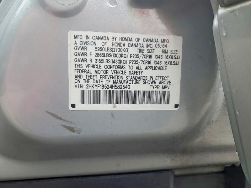 2004 Honda Pilot exl