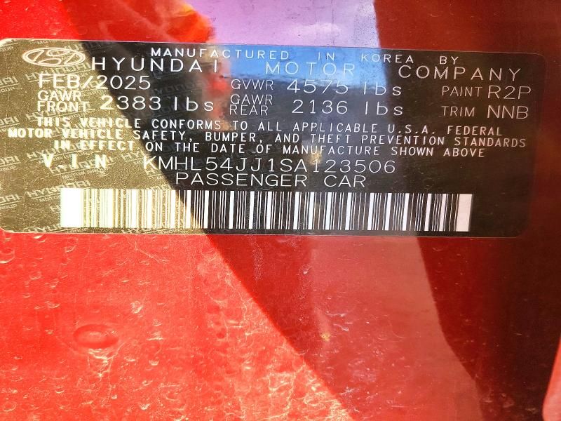 2025 Hyundai Sonata Hybrid