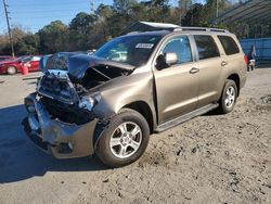 Toyota Sequoia salvage cars for sale: 2017 Toyota Sequoia SR5