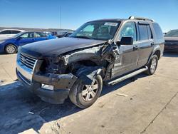 Ford salvage cars for sale: 2007 Ford Explorer xlt