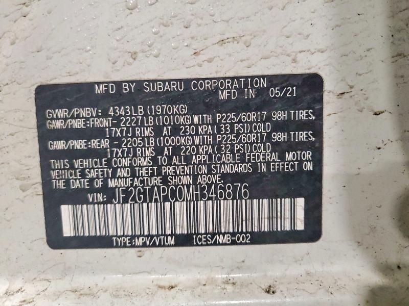 2021 Subaru Crosstrek Premium