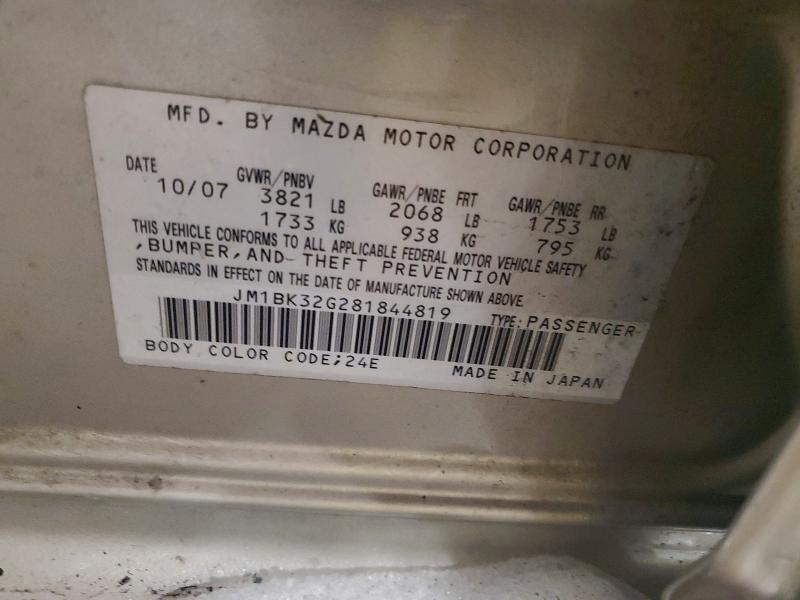 2008 Mazda 3 I