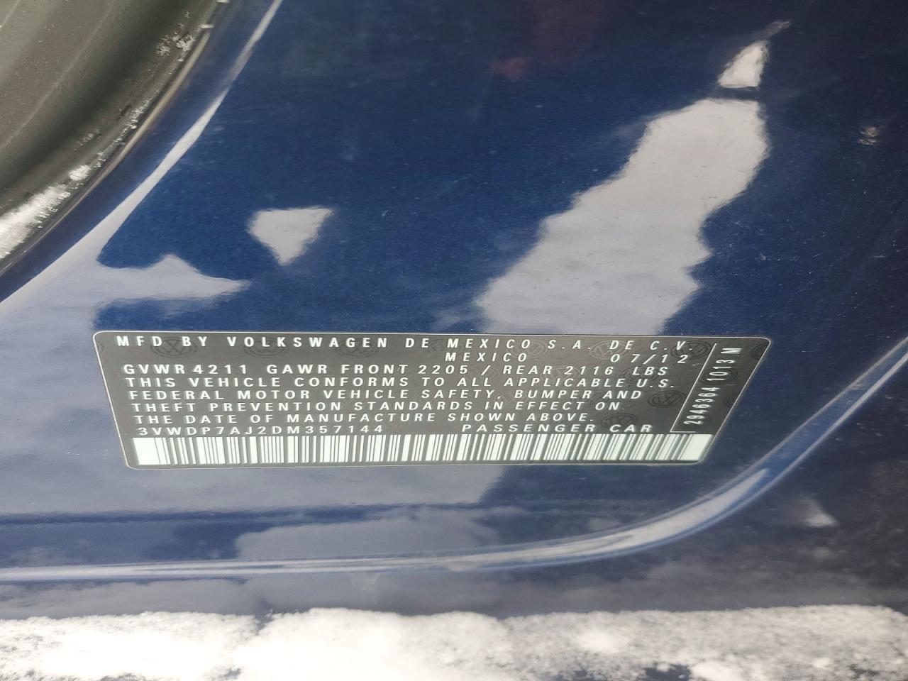 2013 Volkswagen Jetta se
