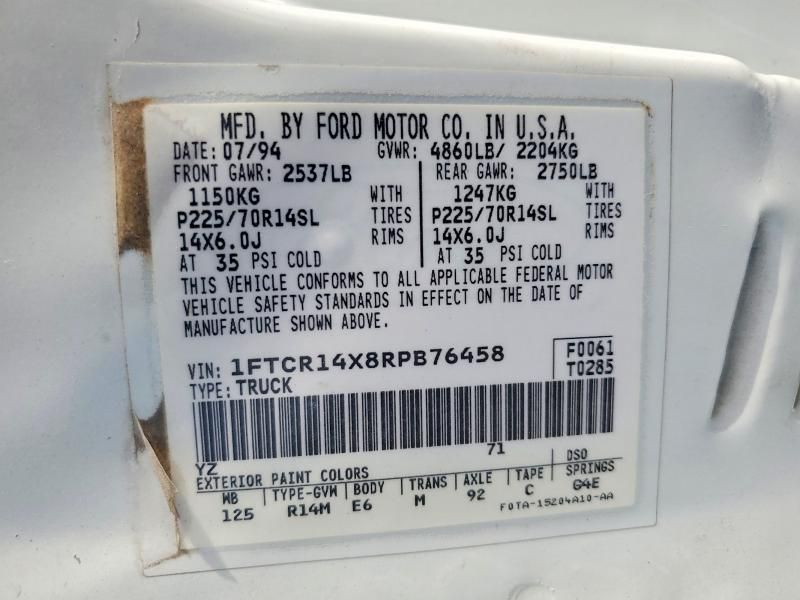 1994 Ford Ranger Super cab
