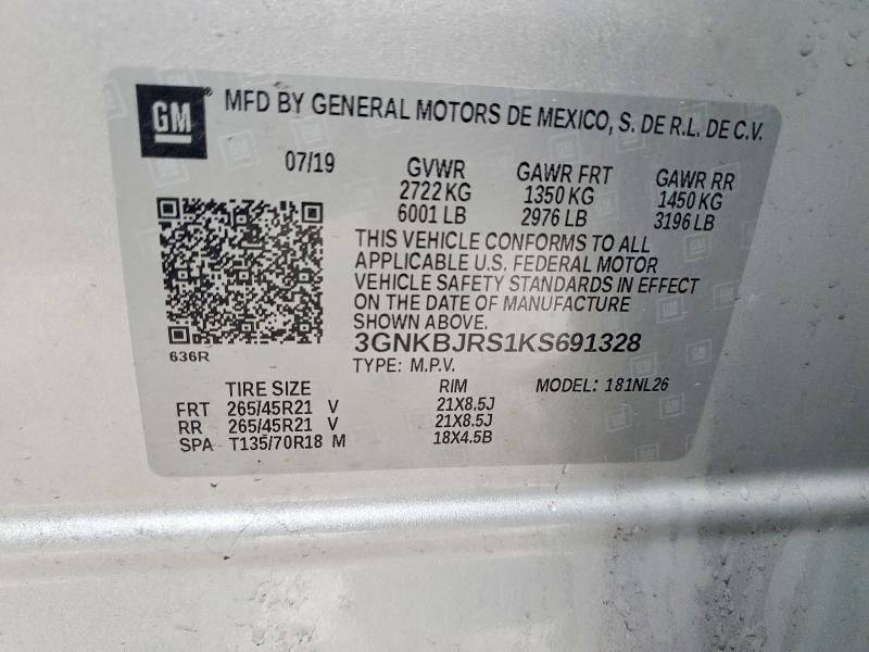 2019 Chevrolet Blazer rs