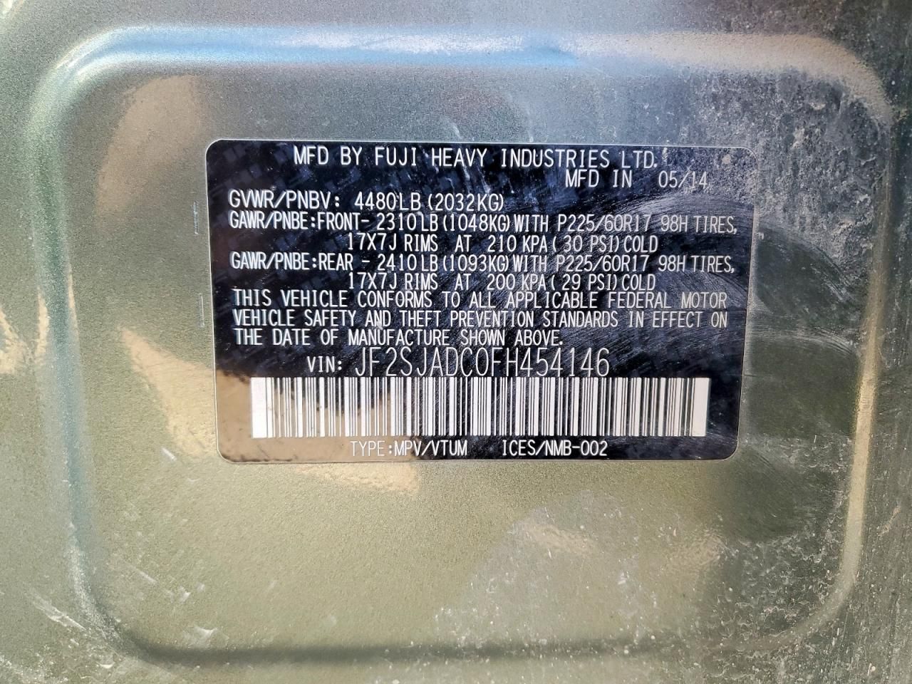 2015 Subaru Forester 2.5i Premium