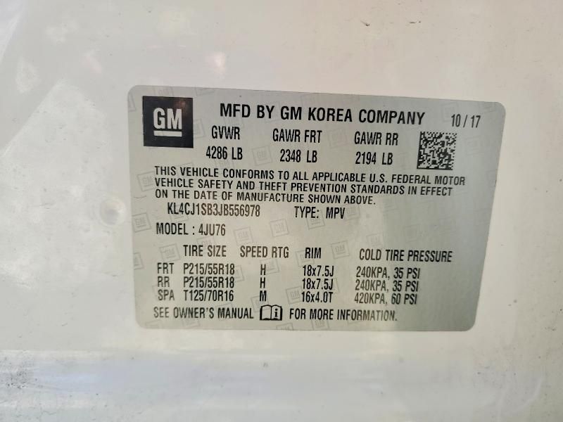 2018 Buick Encore Sport Touring