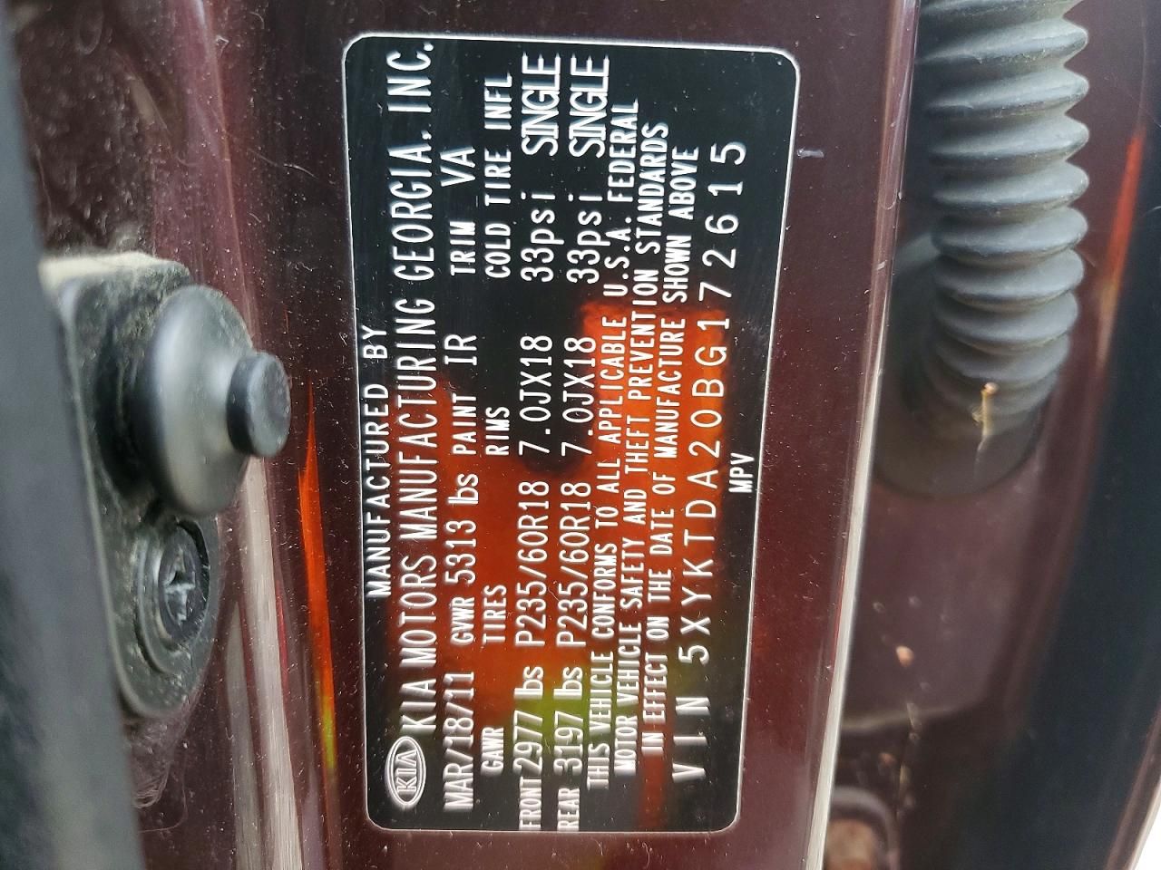 2011 KIA Sorento Base