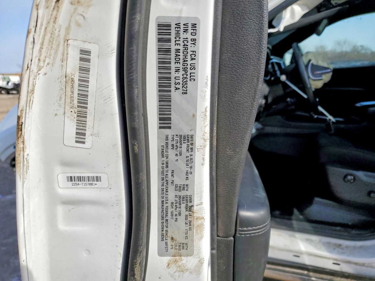 2023 Dodge Durango sxt