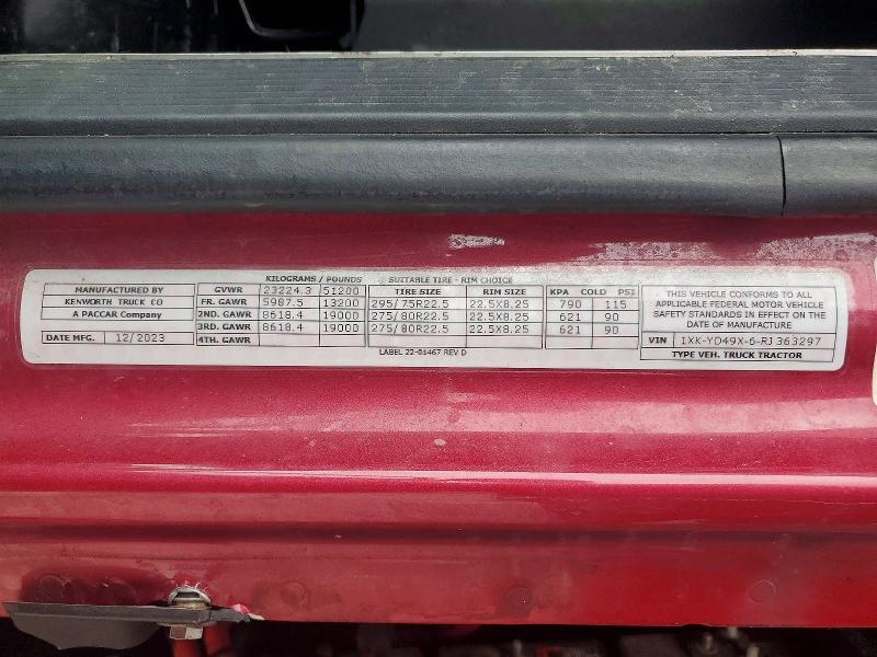2024 Kenworth Construction T680