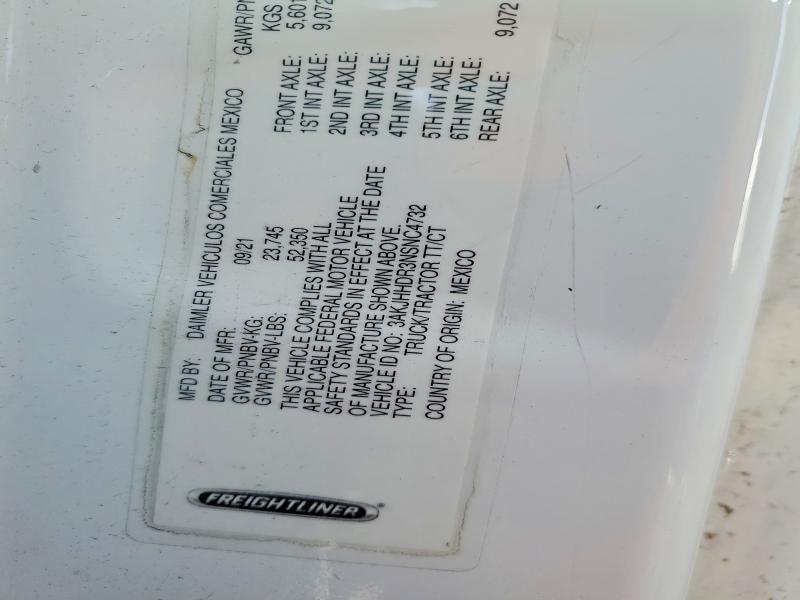 2022 Freigliner 2022 Freightliner Cascadia 126 Semi Truck