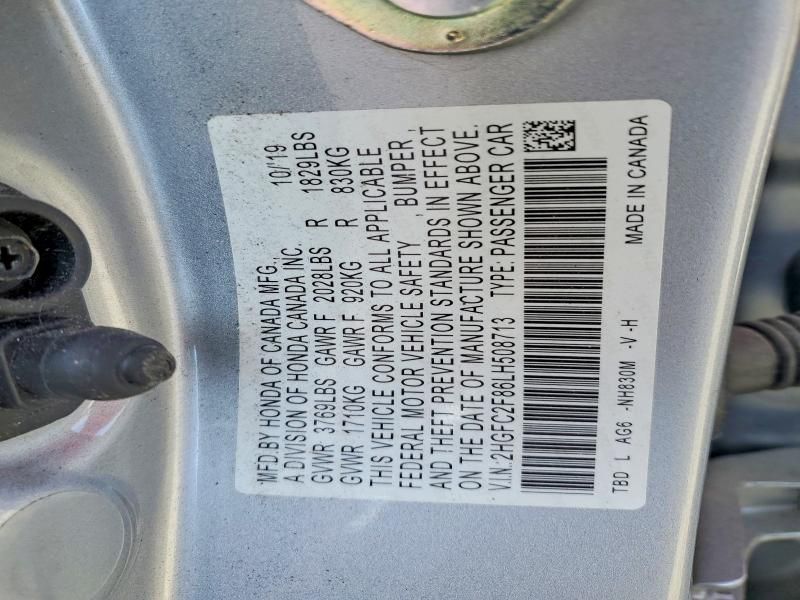 2020 Honda Civic Sport