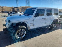 Jeep Vehiculos salvage en venta: 2021 Jeep Wrangler Unlimited Sahara