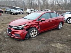 Chevrolet Cruze salvage cars for sale: 2017 Chevrolet Cruze lt