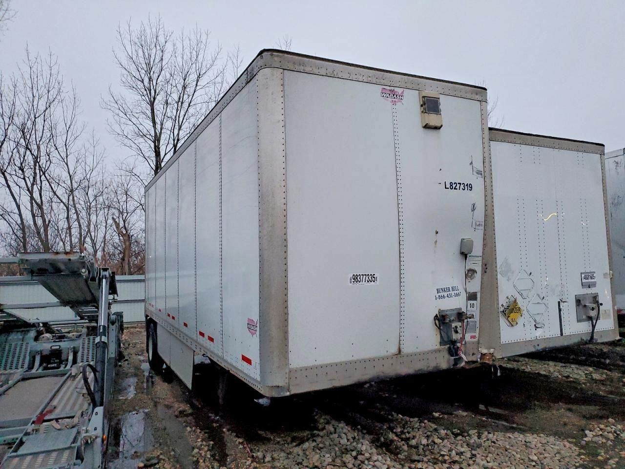 2014 Wabash Dvdbhpc dry van Trailer