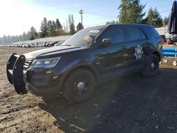Ford salvage cars for sale: 2016 Ford Explorer Police Interceptor