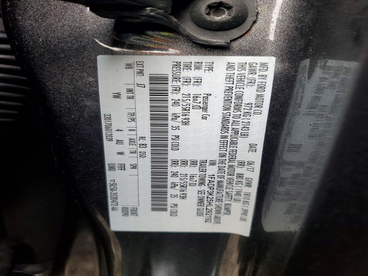 2017 Ford Focus se