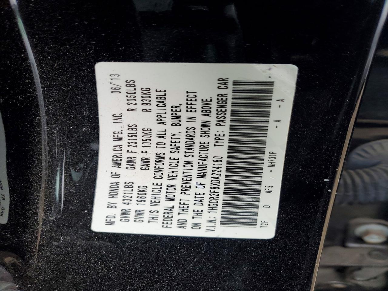 2013 Honda Accord exl