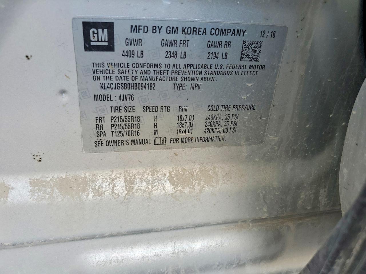 2017 Buick Encore Essence