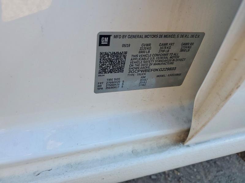 2019 Chevrolet Silverado C1500 Custom