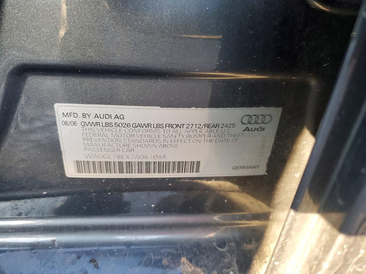 2007 Audi New S4 Quattro