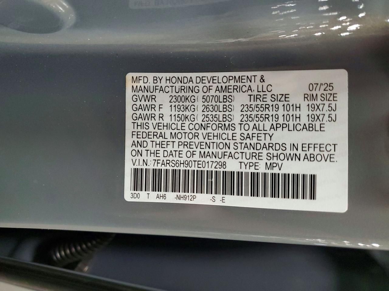 2026 Honda Cr-v Sport Touring